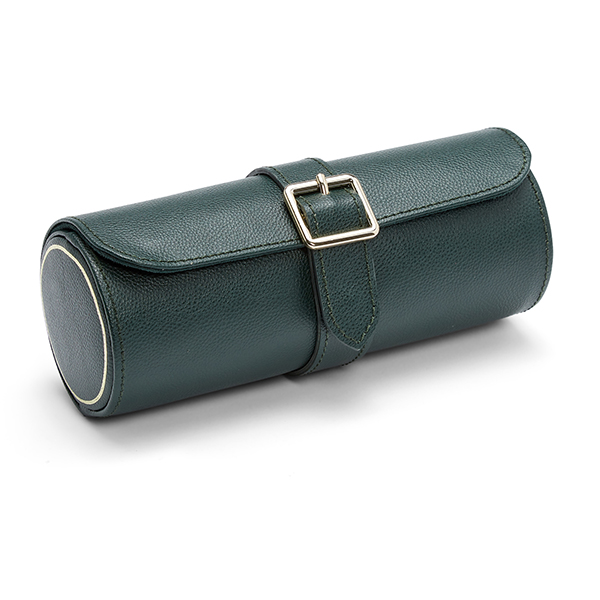 Wolf Green British Racing Triple Watch Roll